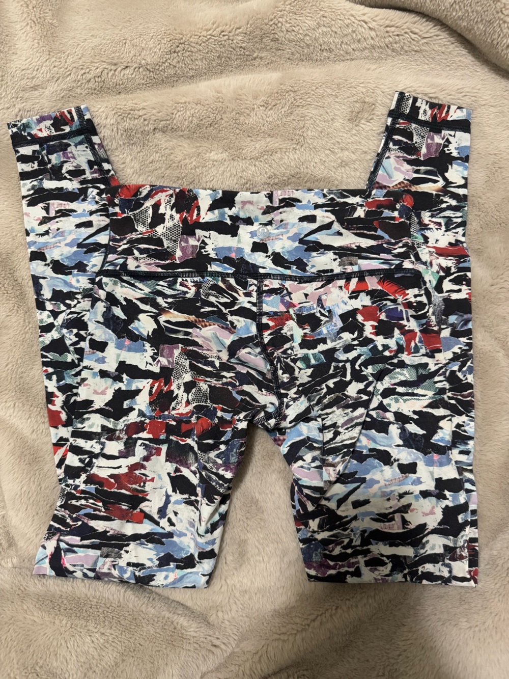 lululemon athletica Multicolor Abstract  Leggings